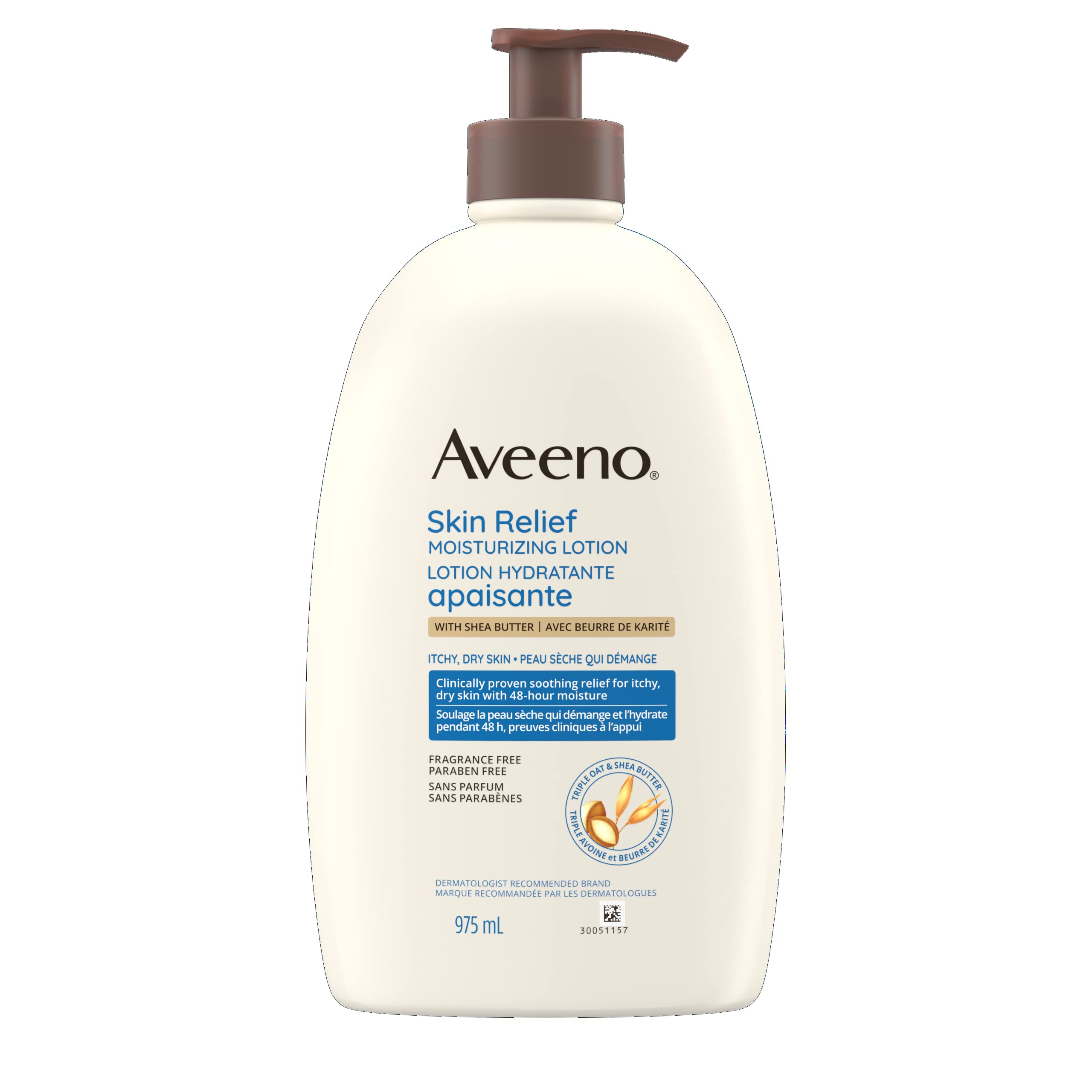Aveeno Skin Relief Moisturizing Lotion, Shea Butter, Oat